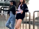 小姐姐穿起长靴很有型,小姐姐展现独特型格魅力